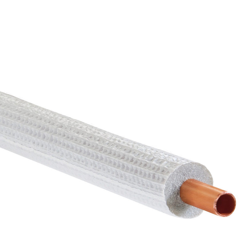 Kupferrohr-Rolle 1/4″ x 1 mm, 25m / Isolation 9mm